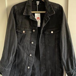 Oversized denim jacket